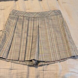 Lulu's Classic Plaid Mini Skirt